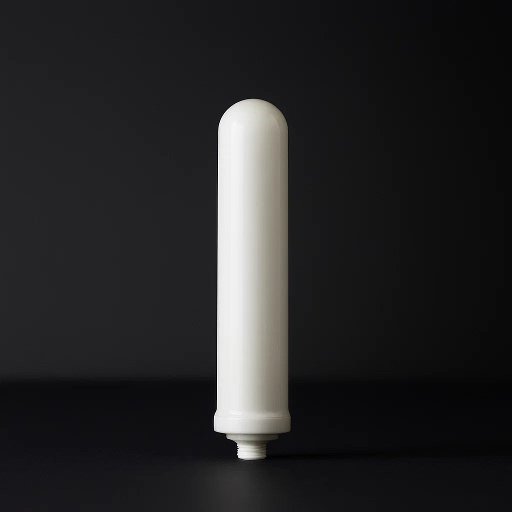 Vattenfilterpatron med keramiskt filter + Aktivt kol (Passar Kranfilter XL)