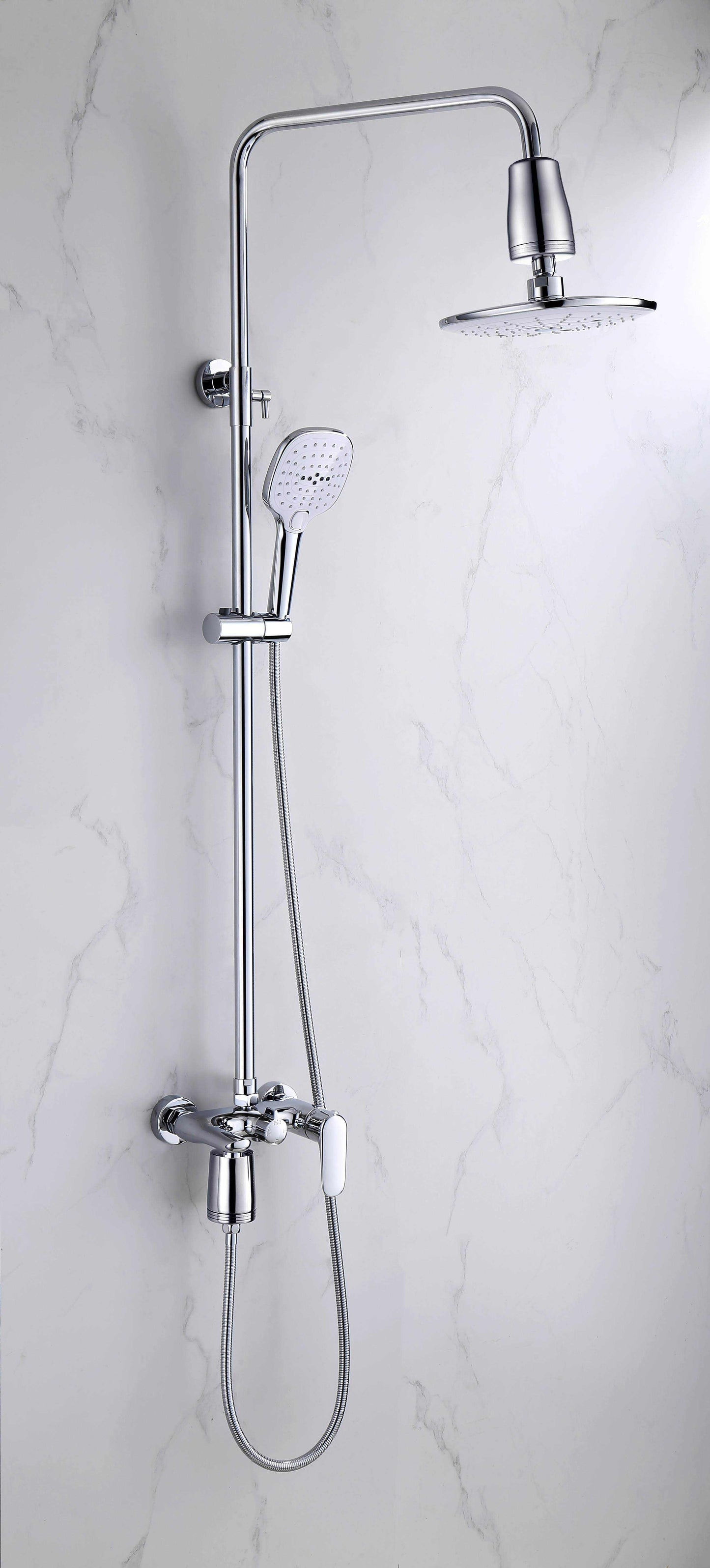 Duschfilter i 100 % rostfritt stål – Svenska vattenfilter