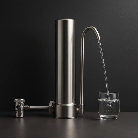 Kranfilter XL – Rostfritt Stål med Dubbel Filtrering