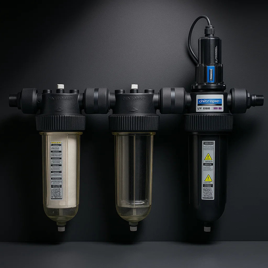 Cintropur NW25 Trio UV – komplett vattenfilter för egen brunn